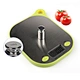 The portable scale for food is a convenient and compact gadget that makes measuring ingredients on-the-go a breeze. Its small size and lightweight construction make it easy to carry in a bag or pocket, and it can weigh up to several pounds of food.